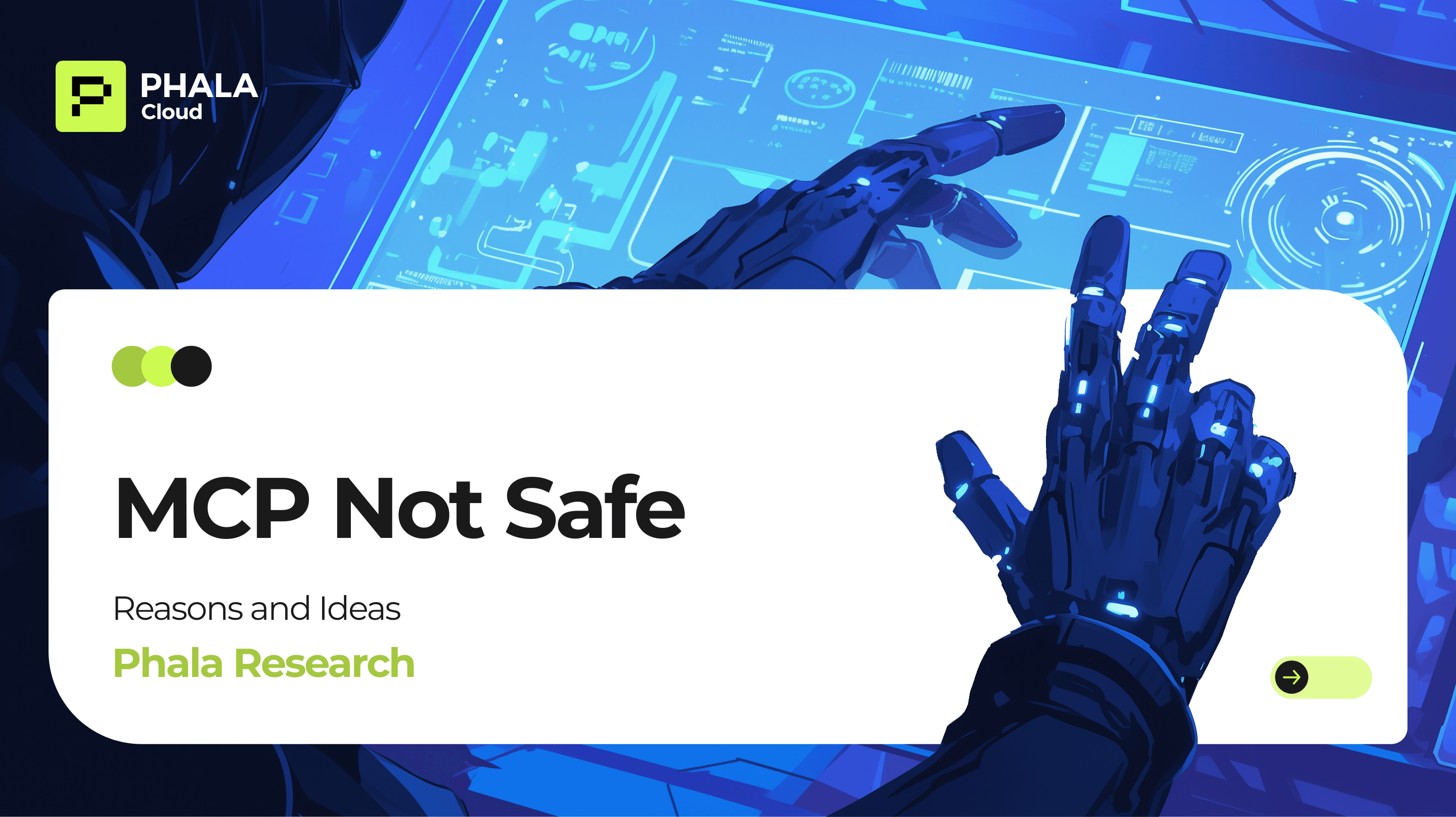 MCP Not Safe— Reasons and Ideas