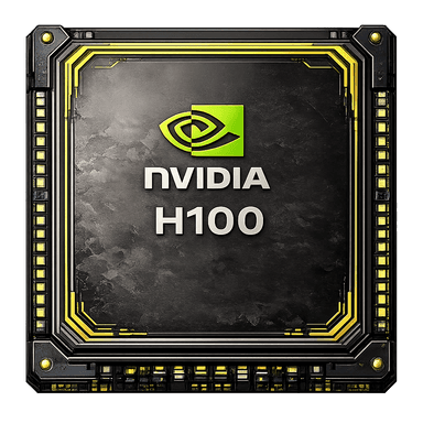 NVIDIA H100 chip