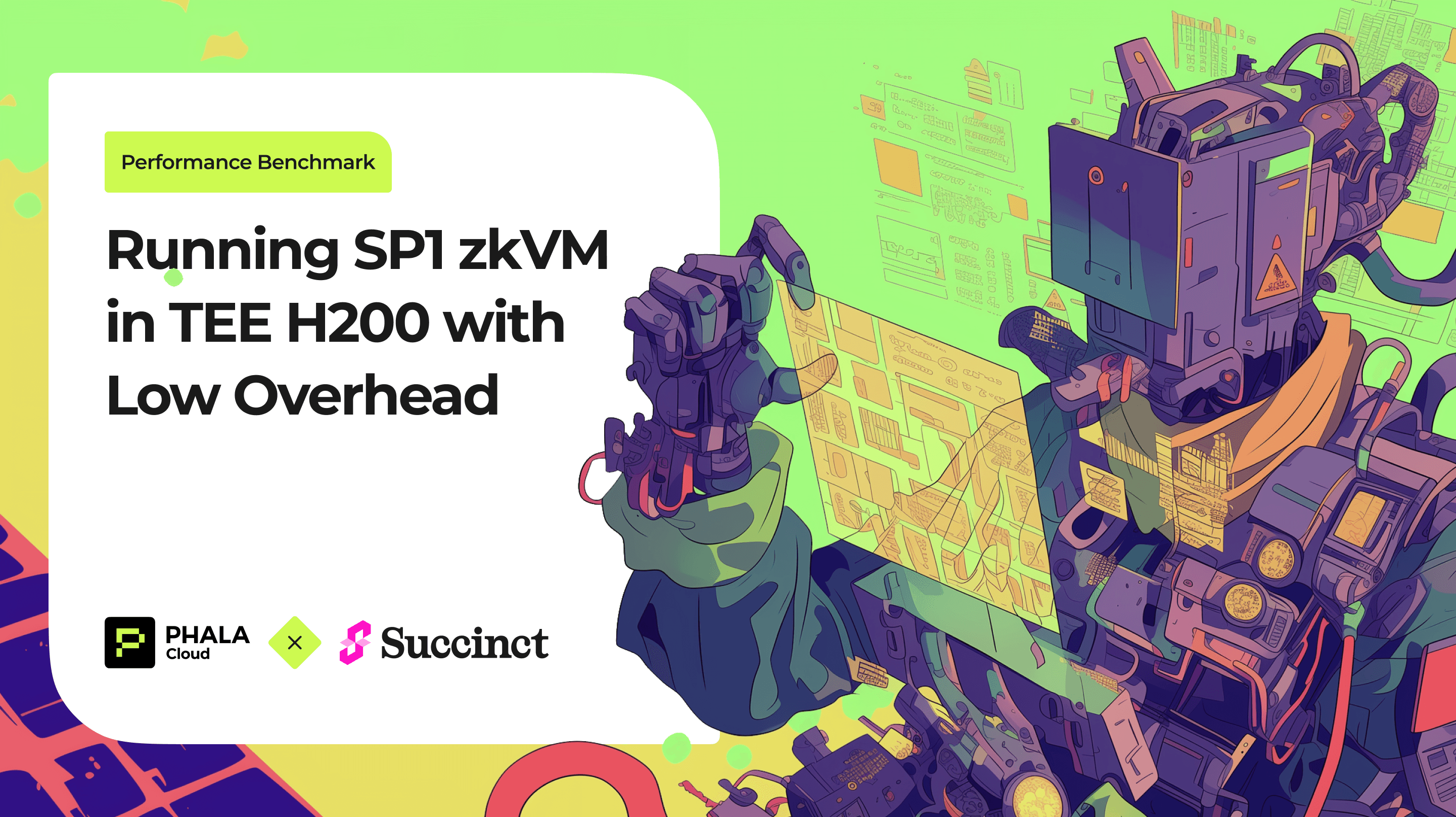 Performance Benchmark: Running SP1 zkVM in TEE H200 with Low Overhead