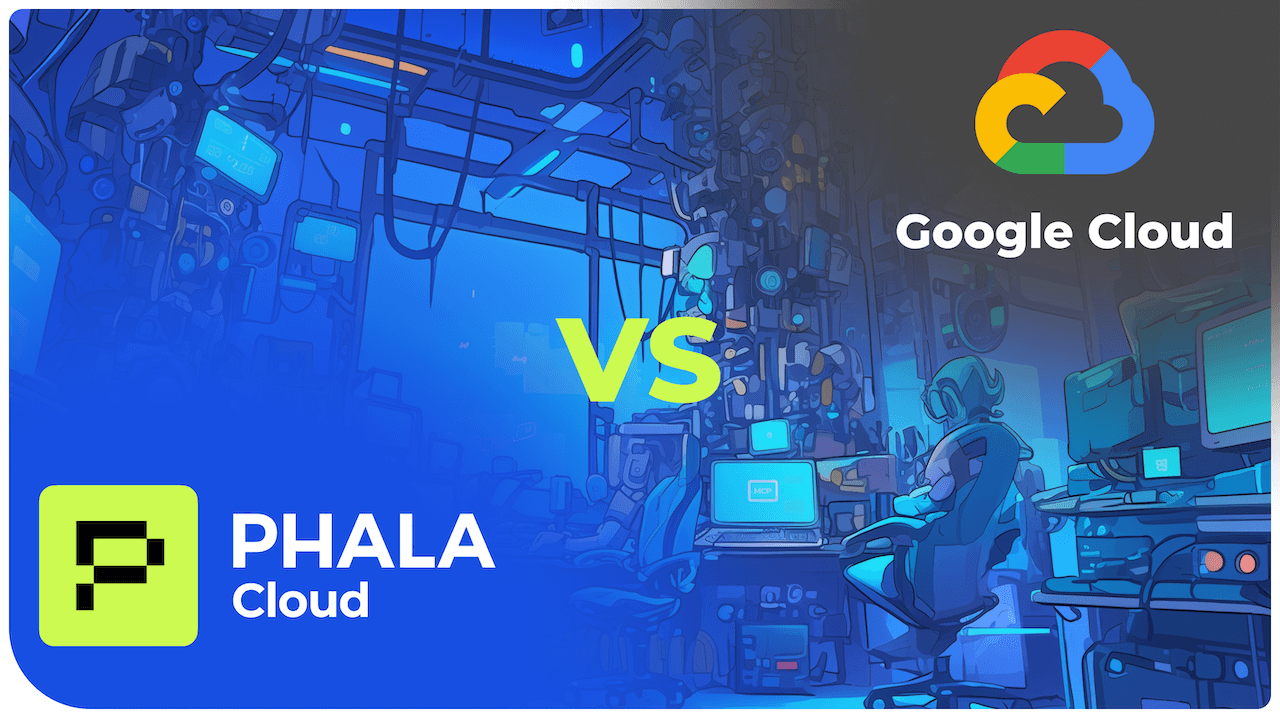 Phala vs Google Cloud